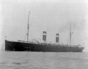 SS St. Louis seen off New York in 1900. (Public Domain) 