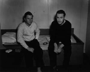  Kapitänleutnant Paul Just (left) (Photo courtesy U-Boat Archive)